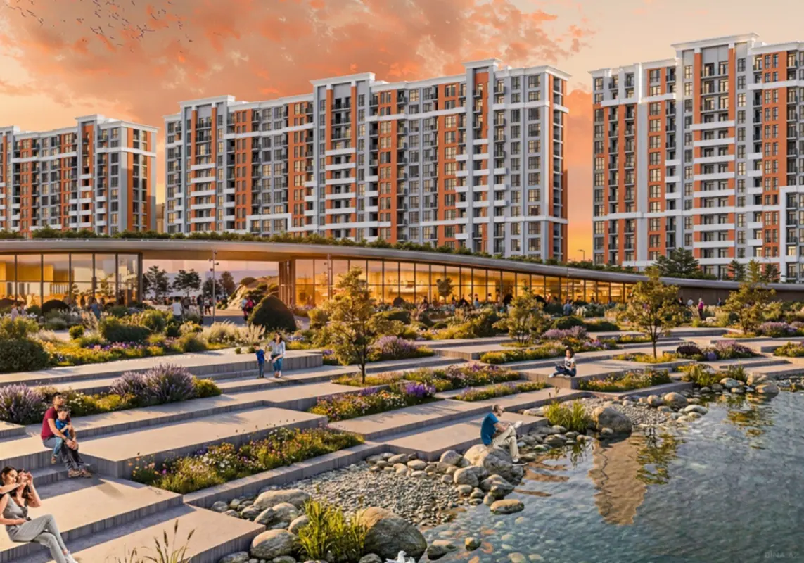 Satılır 3 otaqlı mənzil 74 m²