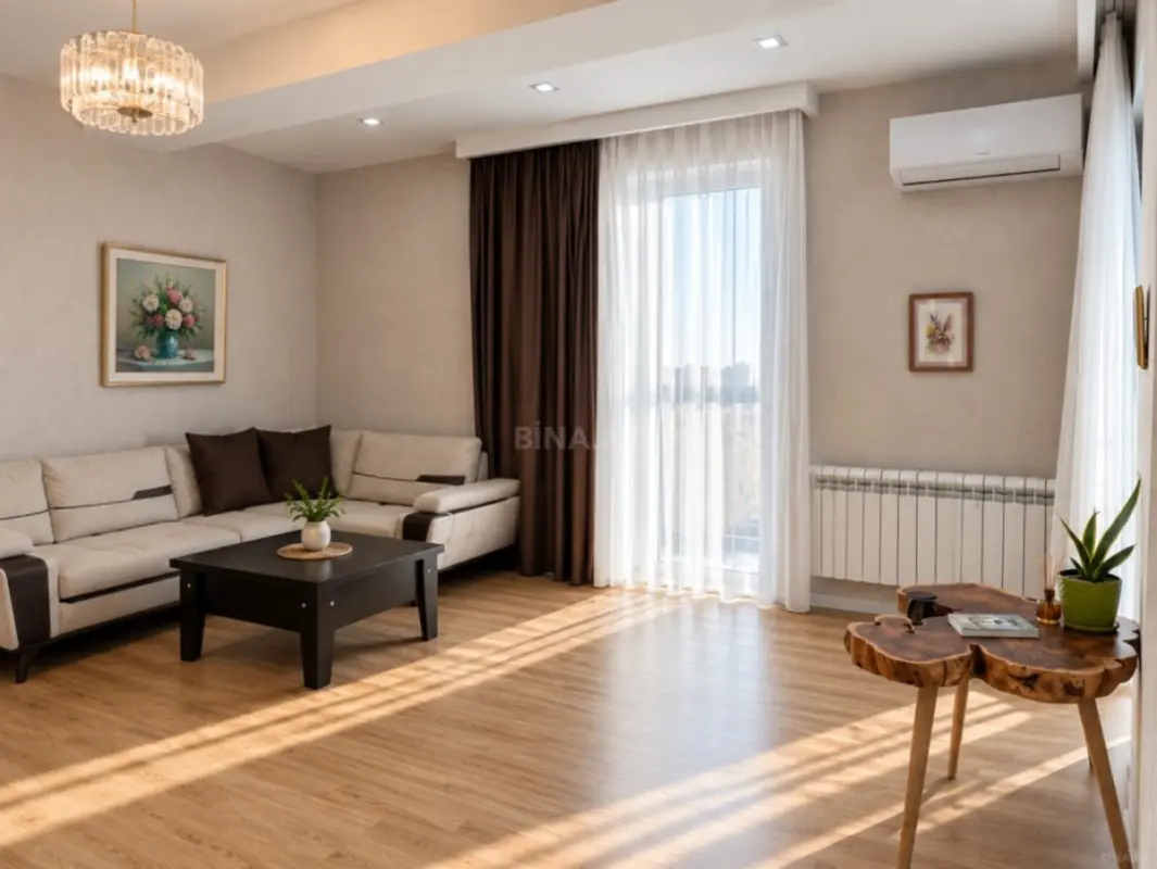 Satılır 2 otaqlı mənzil 91 m²