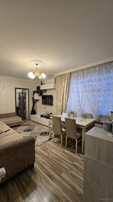 Satılır 2 otaqlı mənzil 44 m²