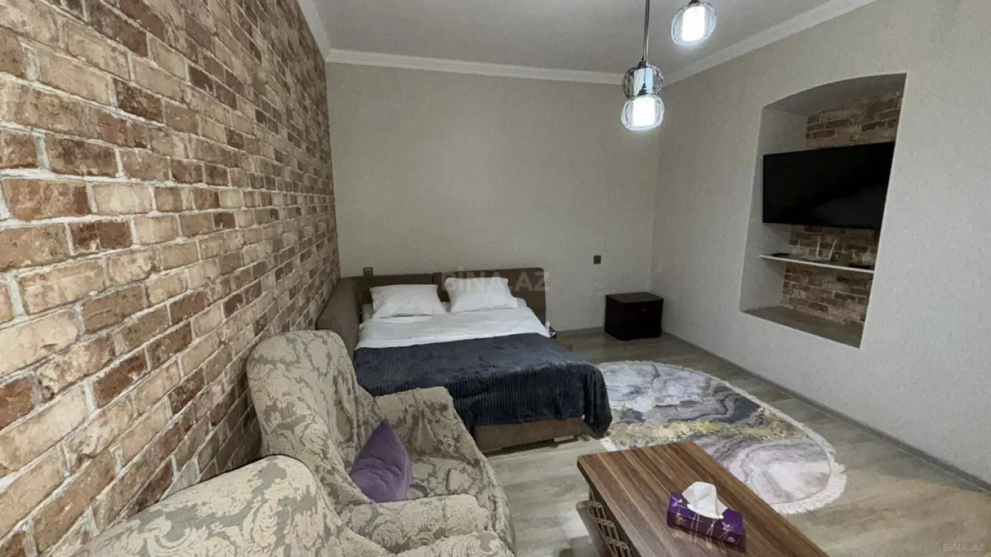 Kirayə verilir 1 otaqlı mənzil 35 m²