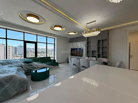 Kirayə verilir 4 otaqlı mənzil 120 m² — Bakı, Nəsimi 4 otaq 120.00 m²