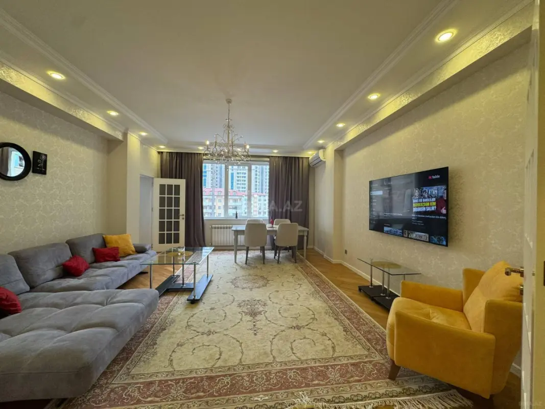 Kirayə verilir 3 otaqlı mənzil 93 m²