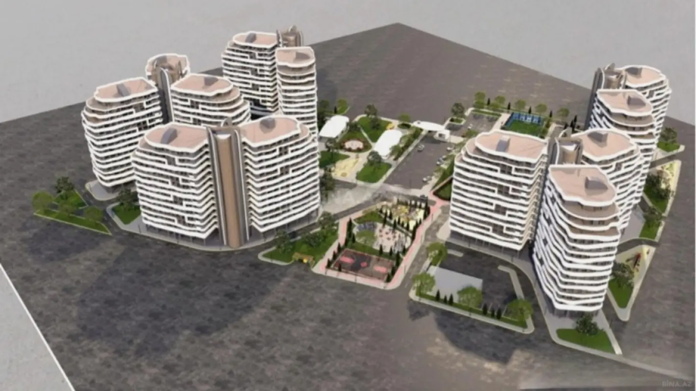 Satılır 2 otaqlı mənzil 61 m²