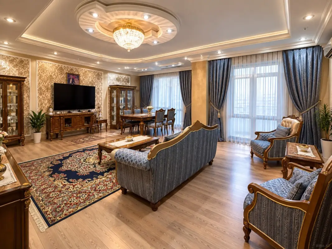 Satılır 4 otaqlı mənzil 175 m²