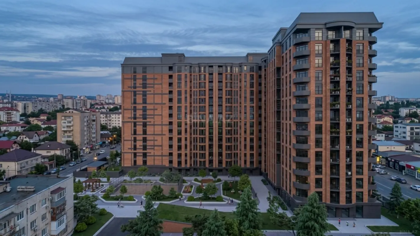 Satılır 1 otaqlı mənzil 61.7 m²
