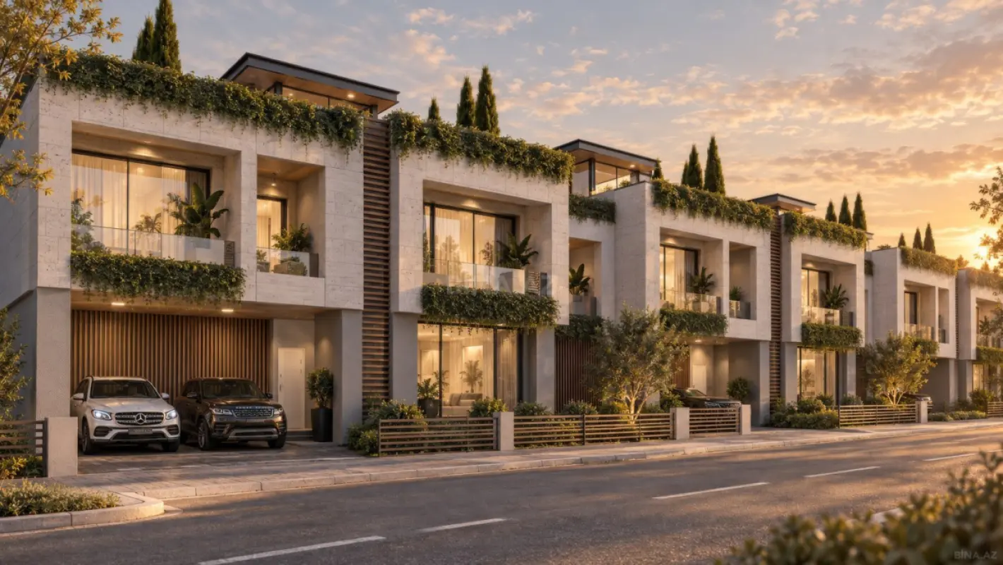 Satılır 4 otaqlı həyət evi 383 m²