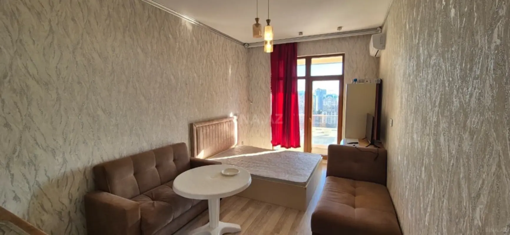Kirayə verilir 1 otaqlı mənzil 35 m²