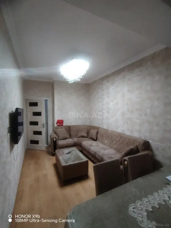 Satılır 2 otaqlı mənzil 52.9 m²
