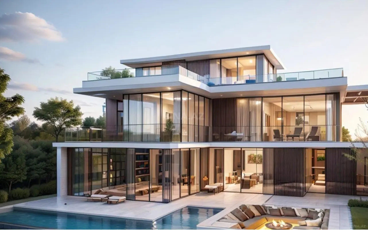 Satılır 6 otaqlı həyət evi 631.9 m²