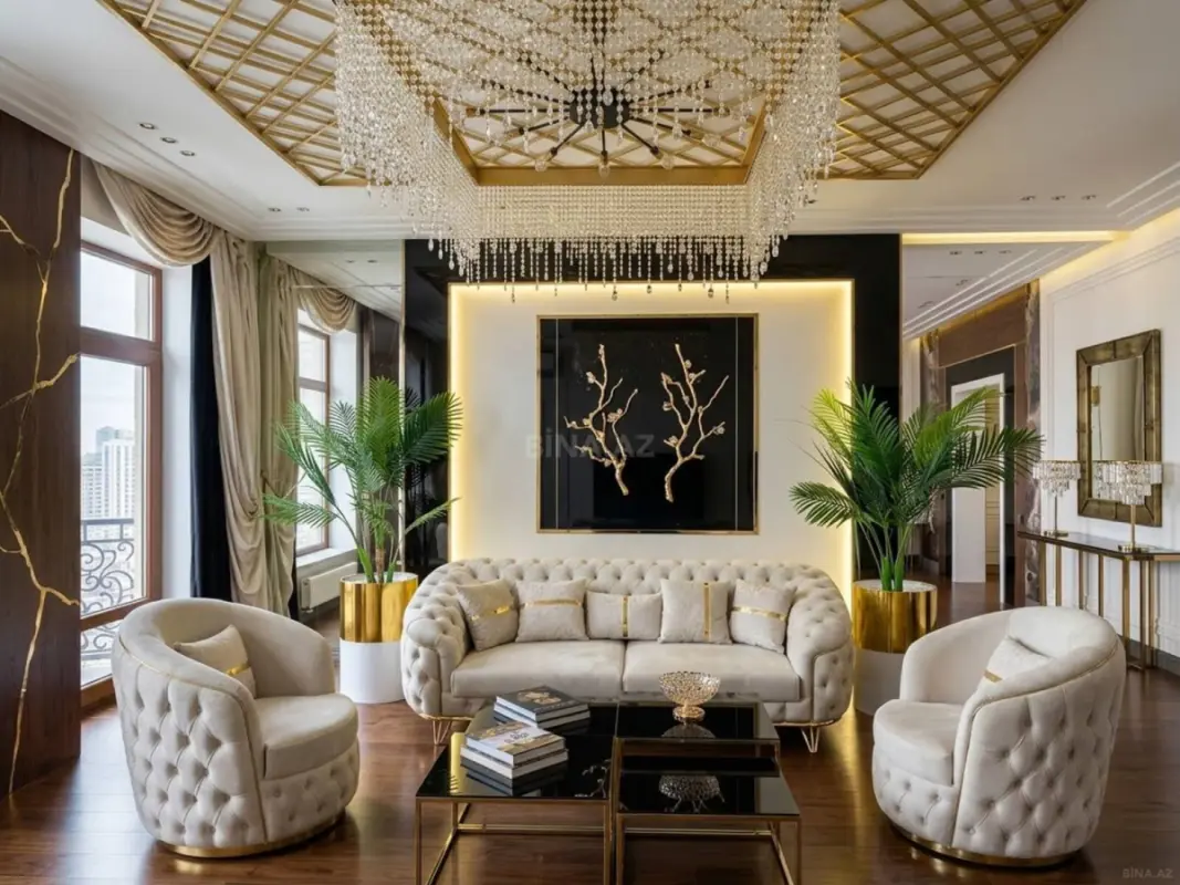Kirayə verilir 3 otaqlı mənzil 175 m²