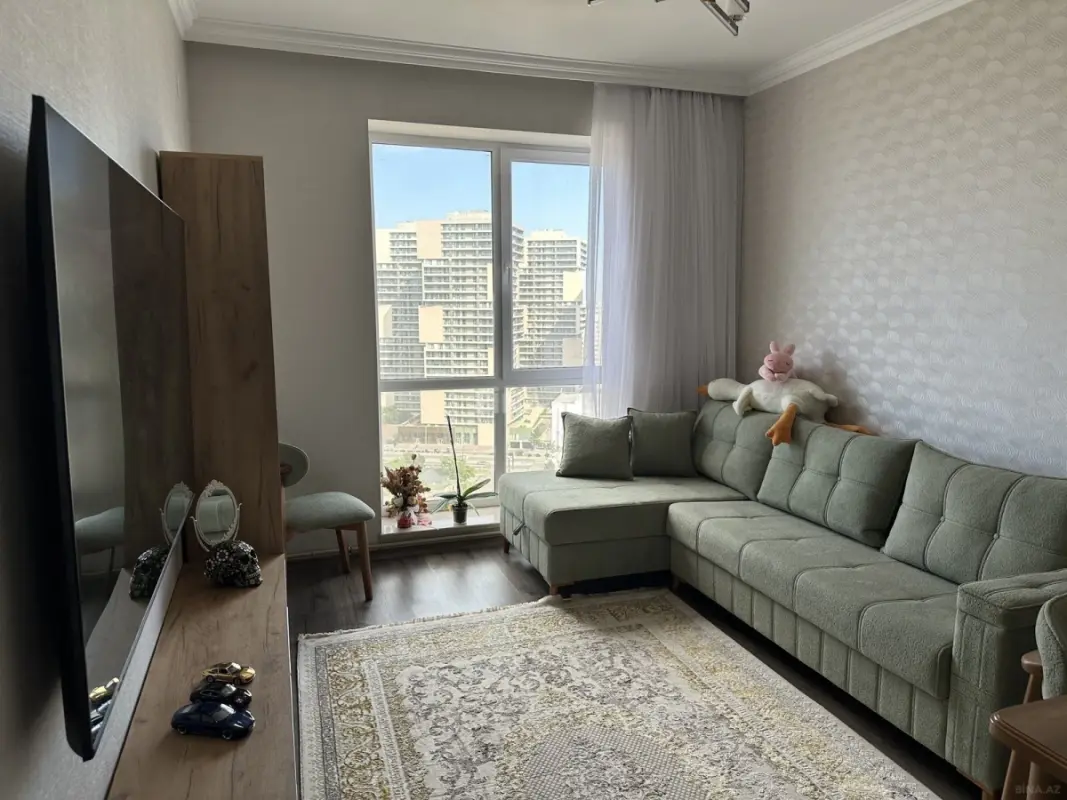 Satılır 2 otaqlı mənzil 52 m²