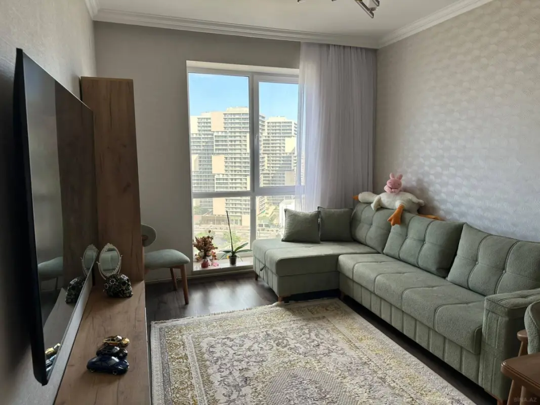 Satılır 2 otaqlı mənzil 52 m²