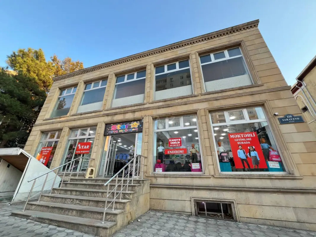 Kirayə verilir obyekt 250 m²