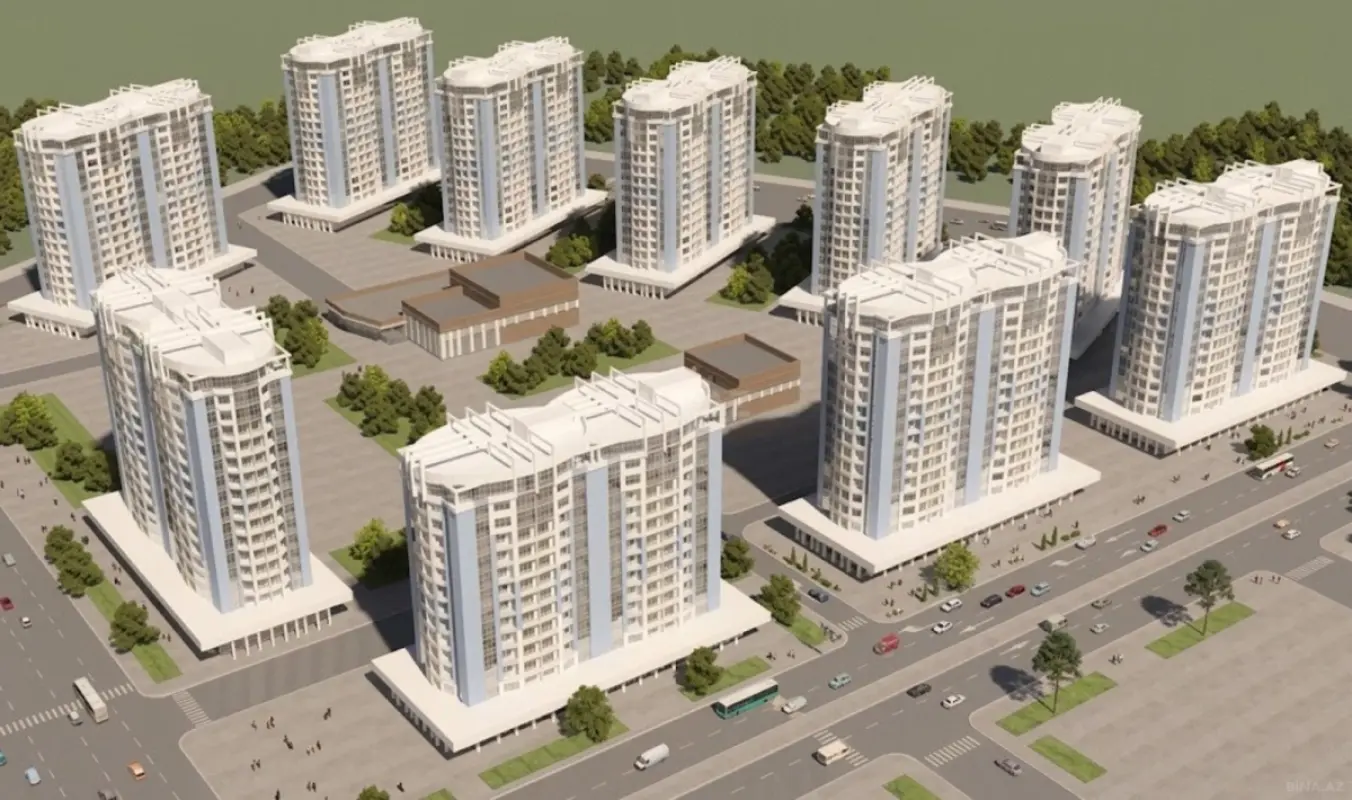 Satılır 2 otaqlı mənzil 90 m²
