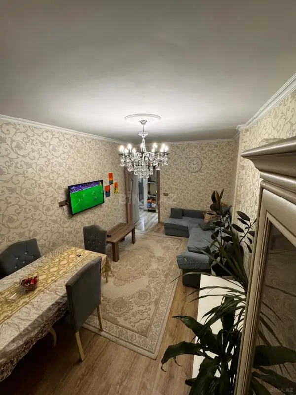 Satılır 3 otaqlı mənzil 63 m²