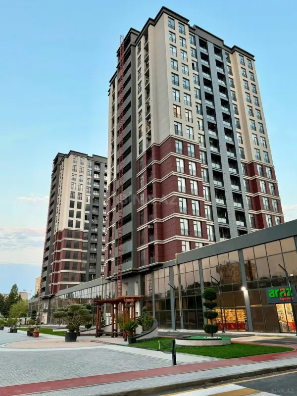 Satılır 2 otaqlı mənzil 75.5 m²