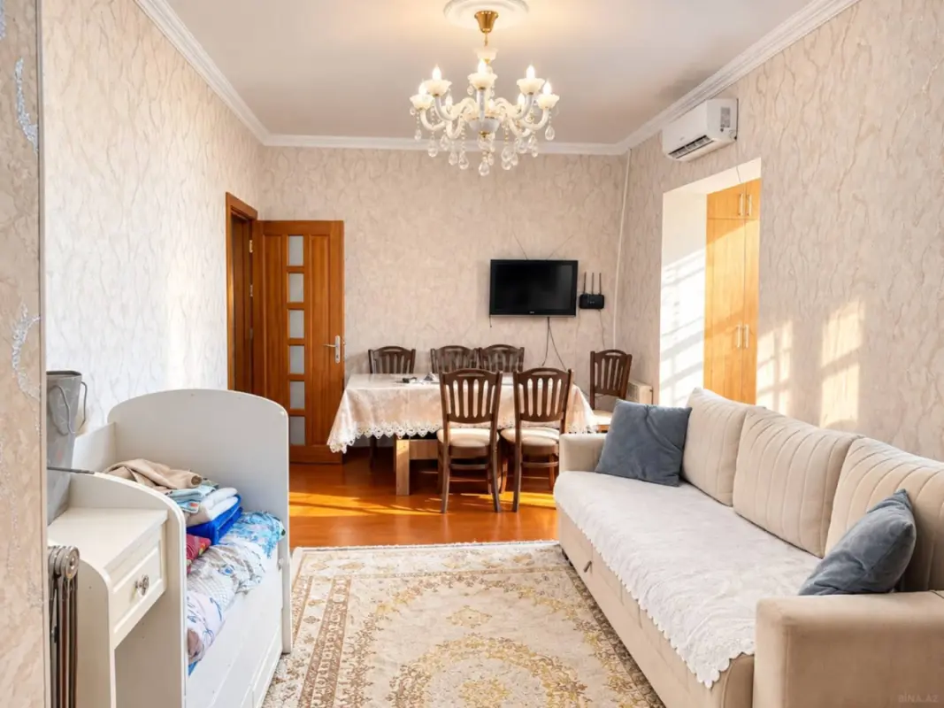 Satılır 2 otaqlı mənzil 45 m²