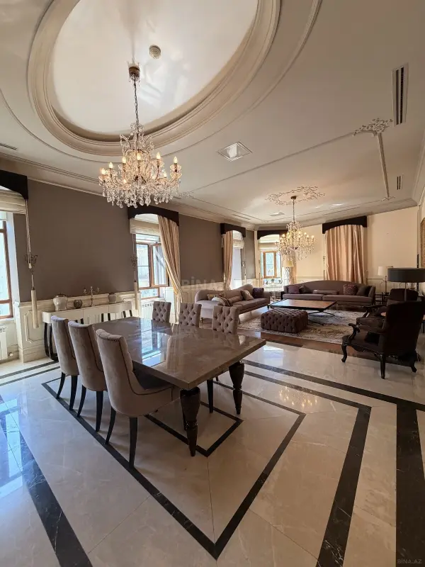 Kirayə verilir 6 otaqlı mənzil 350 m²