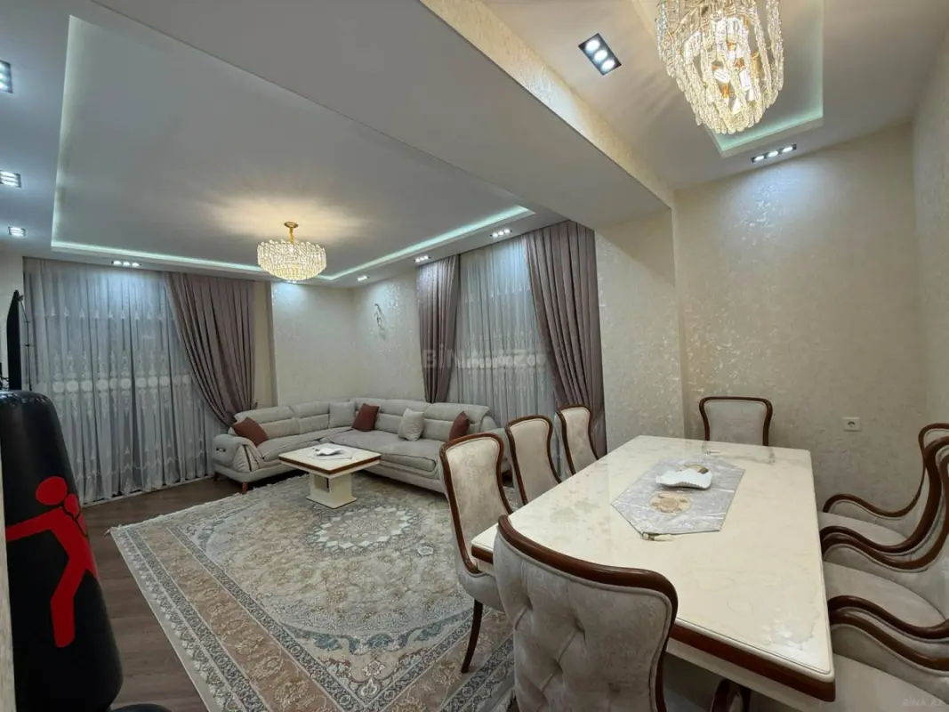 Satılır 4 otaqlı mənzil 126 m²