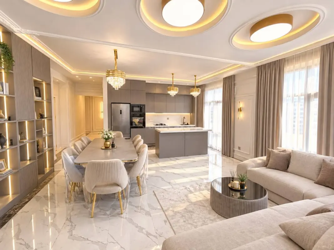 Kirayə verilir 4 otaqlı mənzil 128 m²