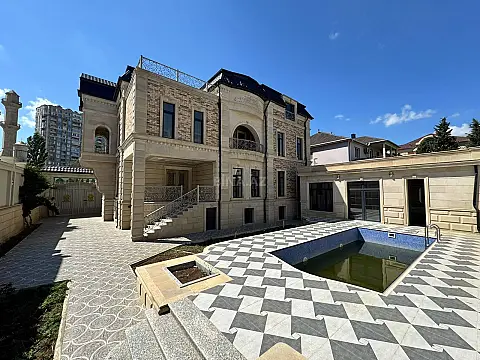 Satılır 6 otaqlı həyət evi 950 m² — Bakı, Nəsimi 6 otaq 950.00 m²