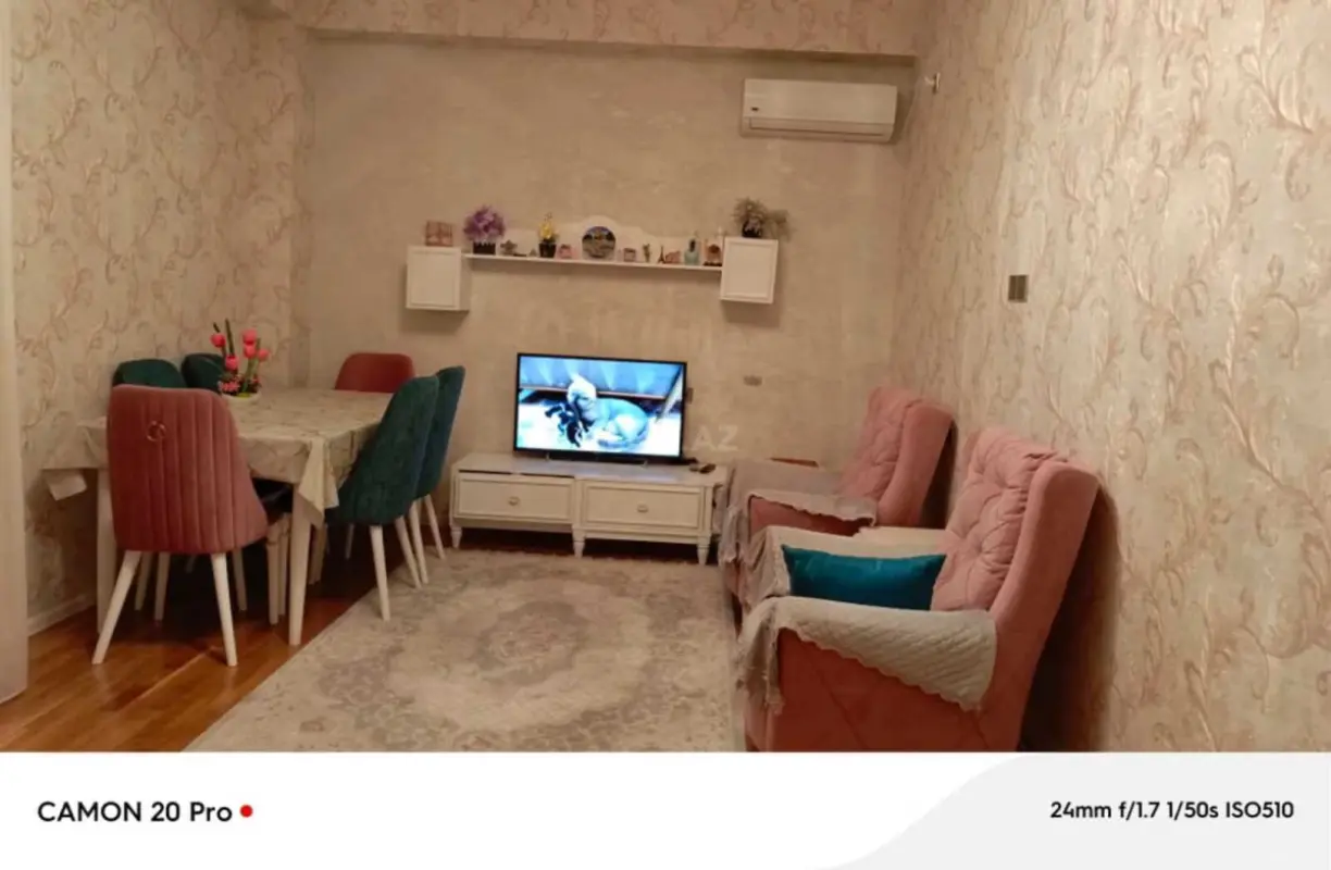 Satılır 2 otaqlı mənzil 69 m²