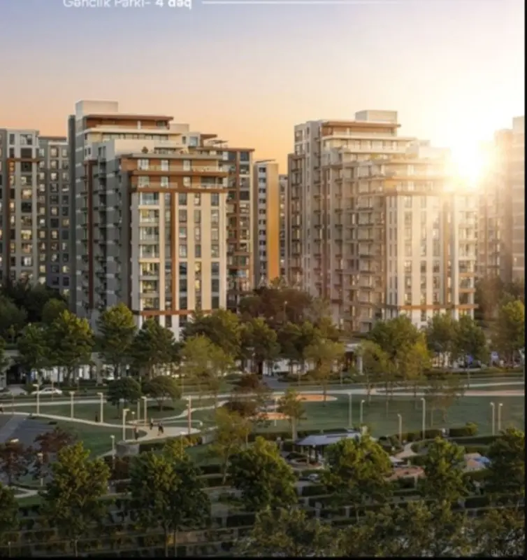 Satılır 2 otaqlı mənzil 54.7 m²
