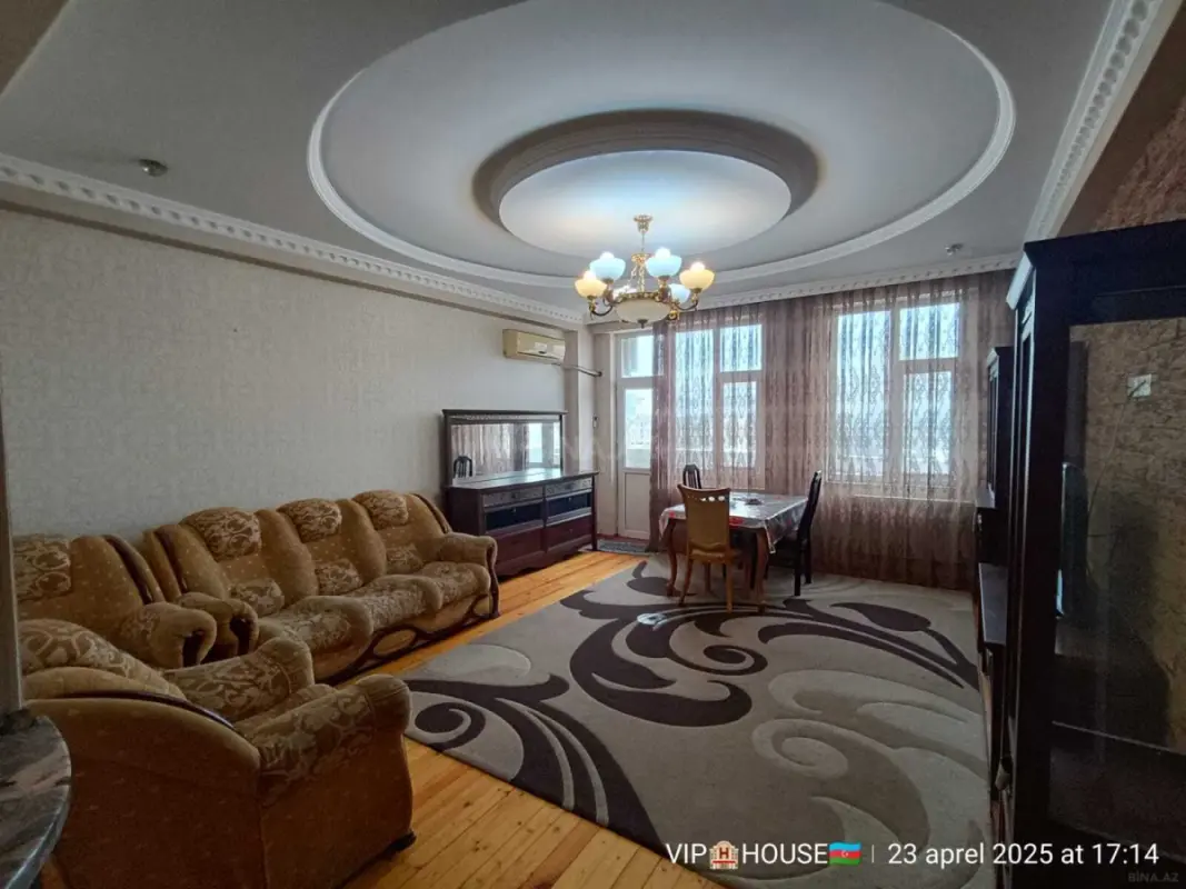 Kirayə verilir 3 otaqlı mənzil 120 m²