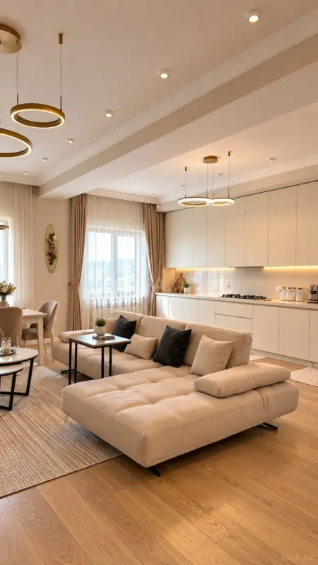 Kirayə verilir 2 otaqlı mənzil 105 m²