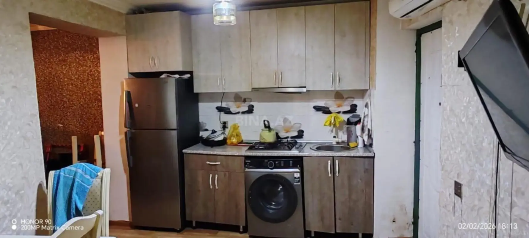 Kirayə verilir 2 otaqlı mənzil 40 m²