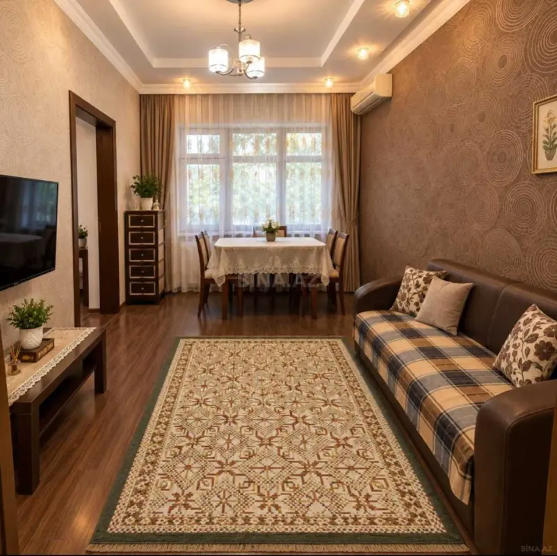 Satılır 2 otaqlı mənzil 44 m²