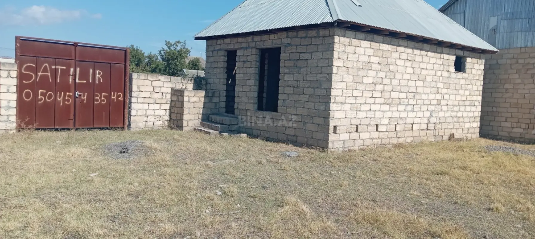 Satılır 3 otaqlı həyət evi 60 m²