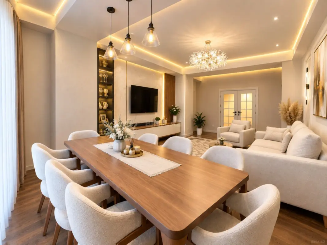 Satılır 4 otaqlı mənzil 182 m²