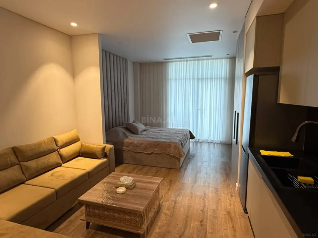 Kirayə verilir 1 otaqlı mənzil 44 m²