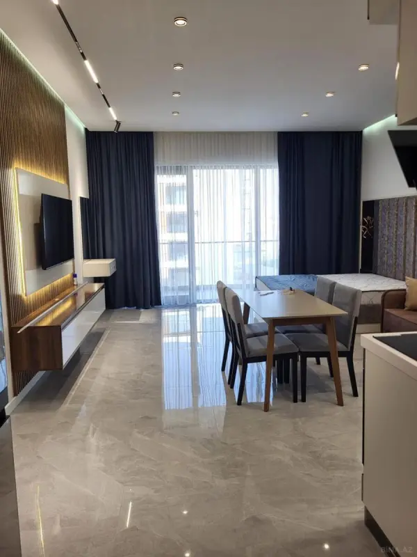 Kirayə verilir 1 otaqlı mənzil 55 m²