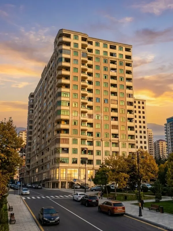 Satılır 3 otaqlı mənzil 126.5 m²