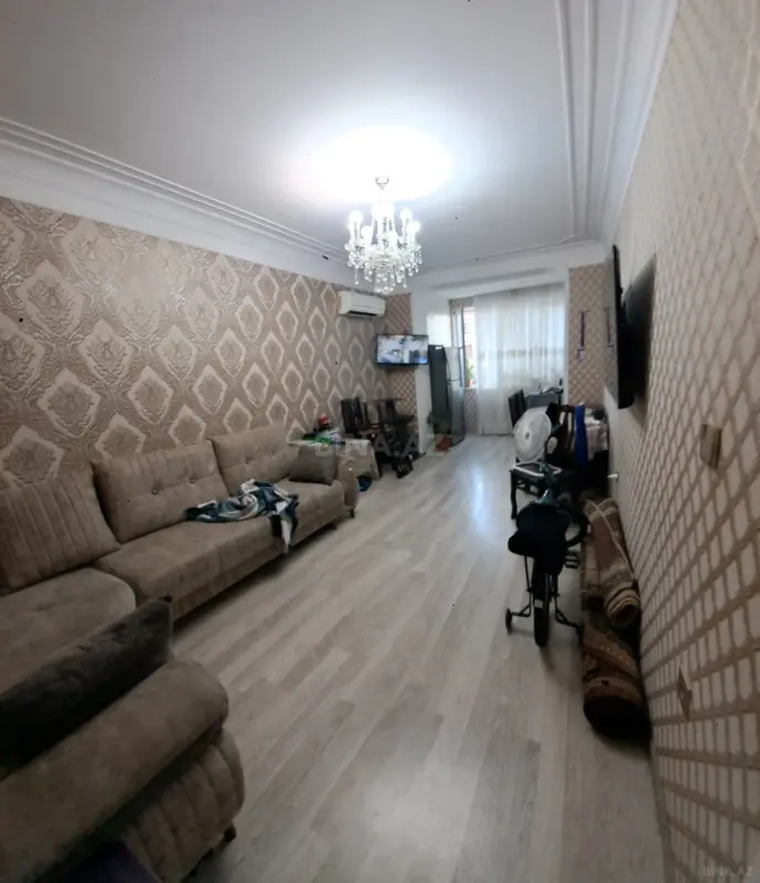 Satılır 1 otaqlı mənzil 54 m²