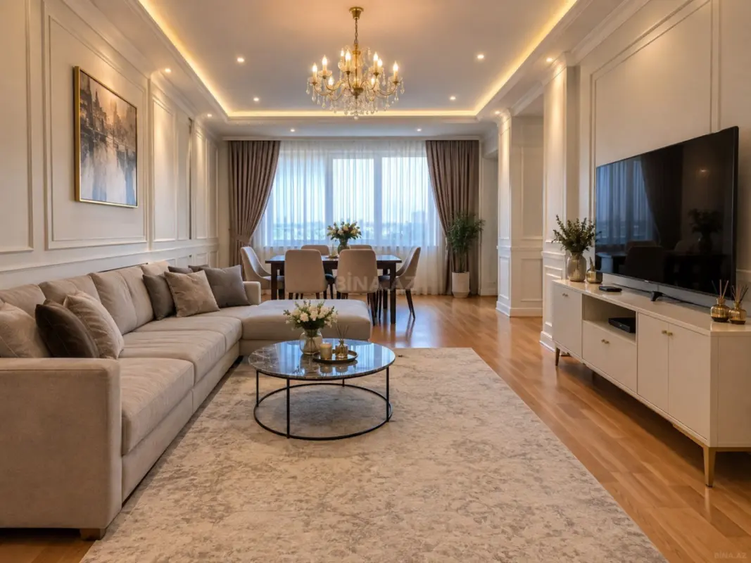 Kirayə verilir 3 otaqlı mənzil 129 m²