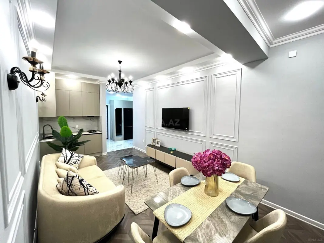 Kirayə verilir 2 otaqlı mənzil 55 m²