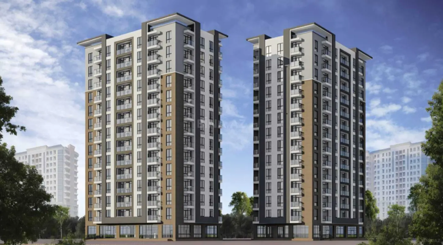 Satılır 1 otaqlı mənzil 58.4 m²