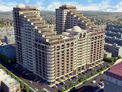 Satılır 1 otaqlı mənzil 61 m² — Bakı, Bakıxanov 1 otaq 61.00 m²