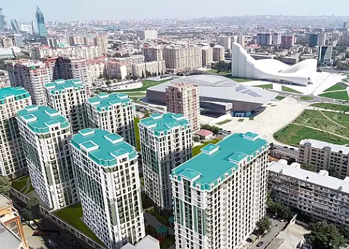 Kirayə verilir 2 otaqlı mənzil 64 m² — Bakı 2 otaq 64.00 m²