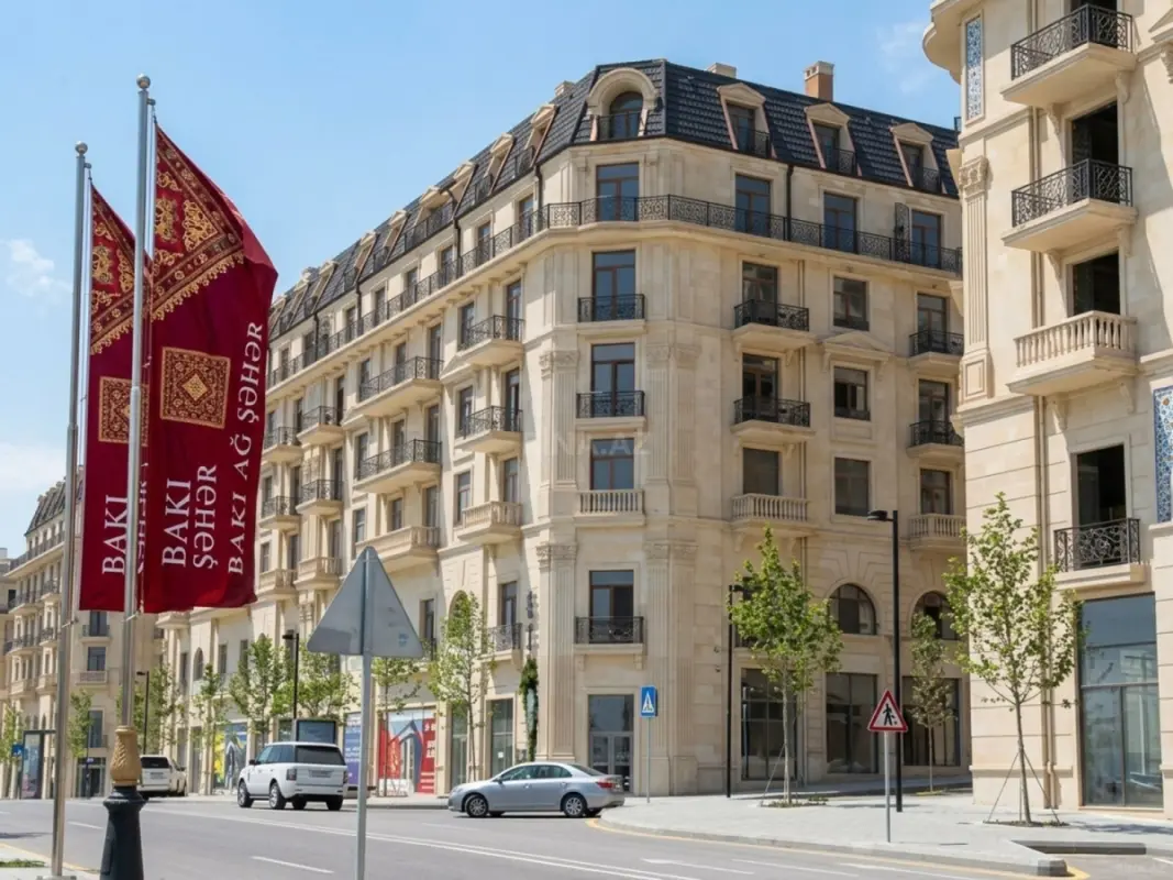 Satılır 4 otaqlı mənzil 123 m²
