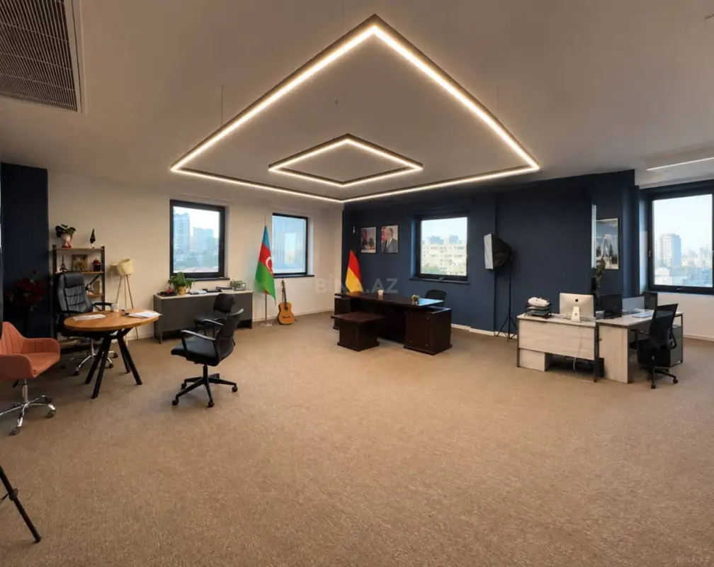 Kirayə verilir 1 otaqlı ofis 44 m²