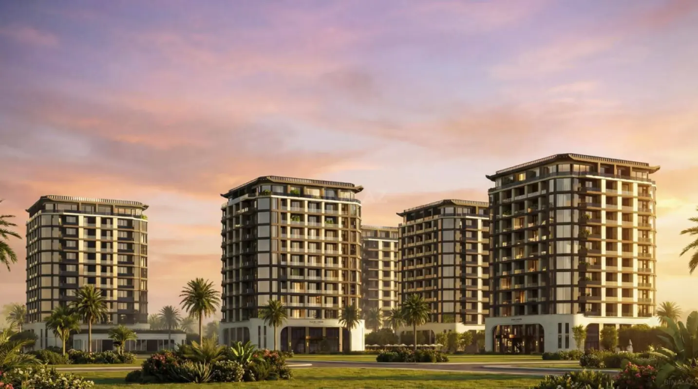Satılır 1 otaqlı mənzil 45.6 m²