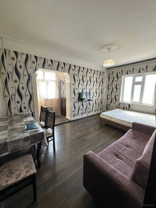 Kirayə verilir 1 otaqlı mənzil 40 m²