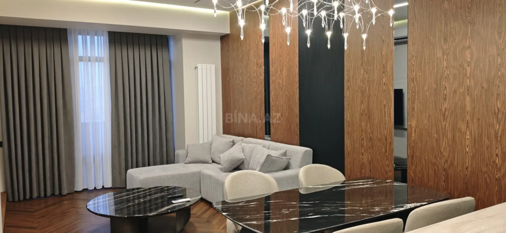 Satılır 2 otaqlı mənzil 76 m²