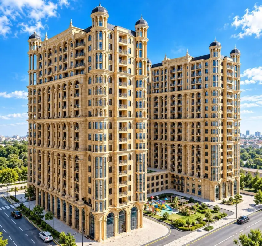 Satılır 2 otaqlı mənzil 68 m²