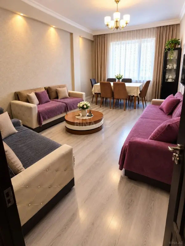 Kirayə verilir 2 otaqlı mənzil 68 m²