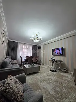 Satılır 3 otaqlı mənzil 117 m² — Bakı, İnşaatçılar 3 otaq 117.00 m²